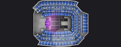 Seat view from Lower Loge