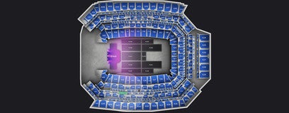 Seat view from Lower Loge