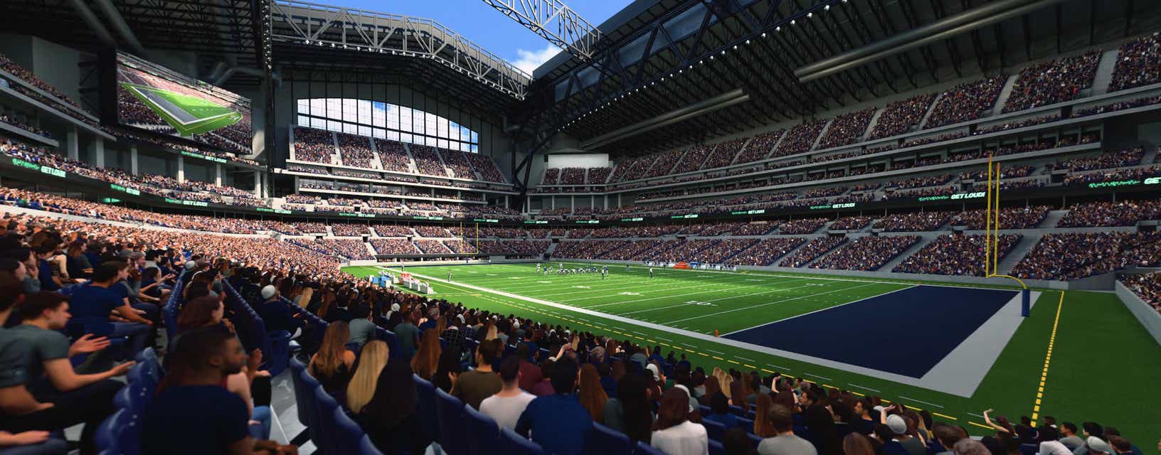Seat view from Field Sideline