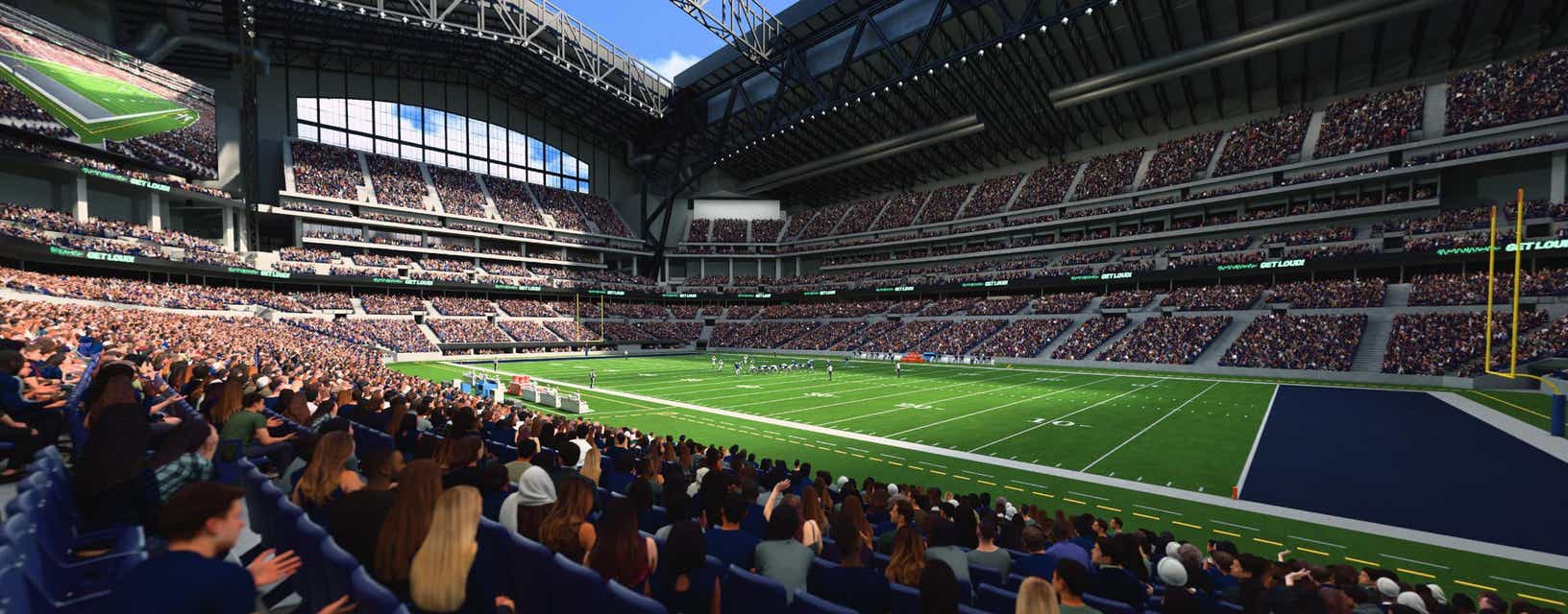 Seat view from Field Sideline
