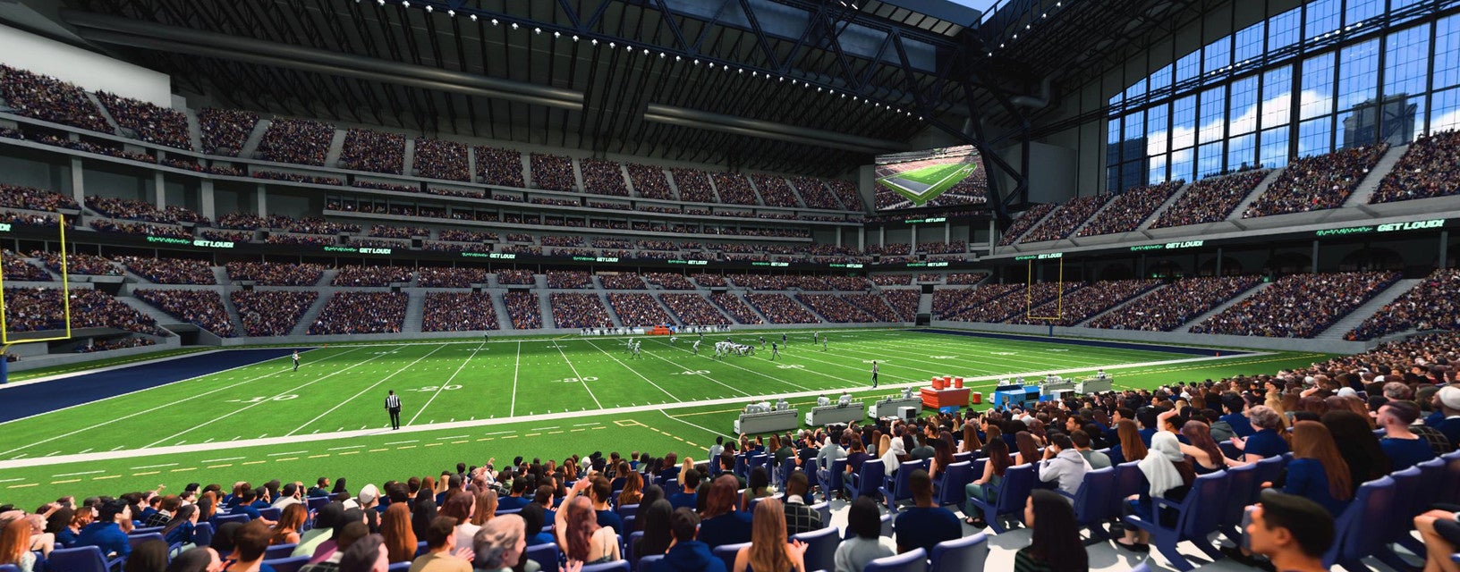 Seat view from Club III