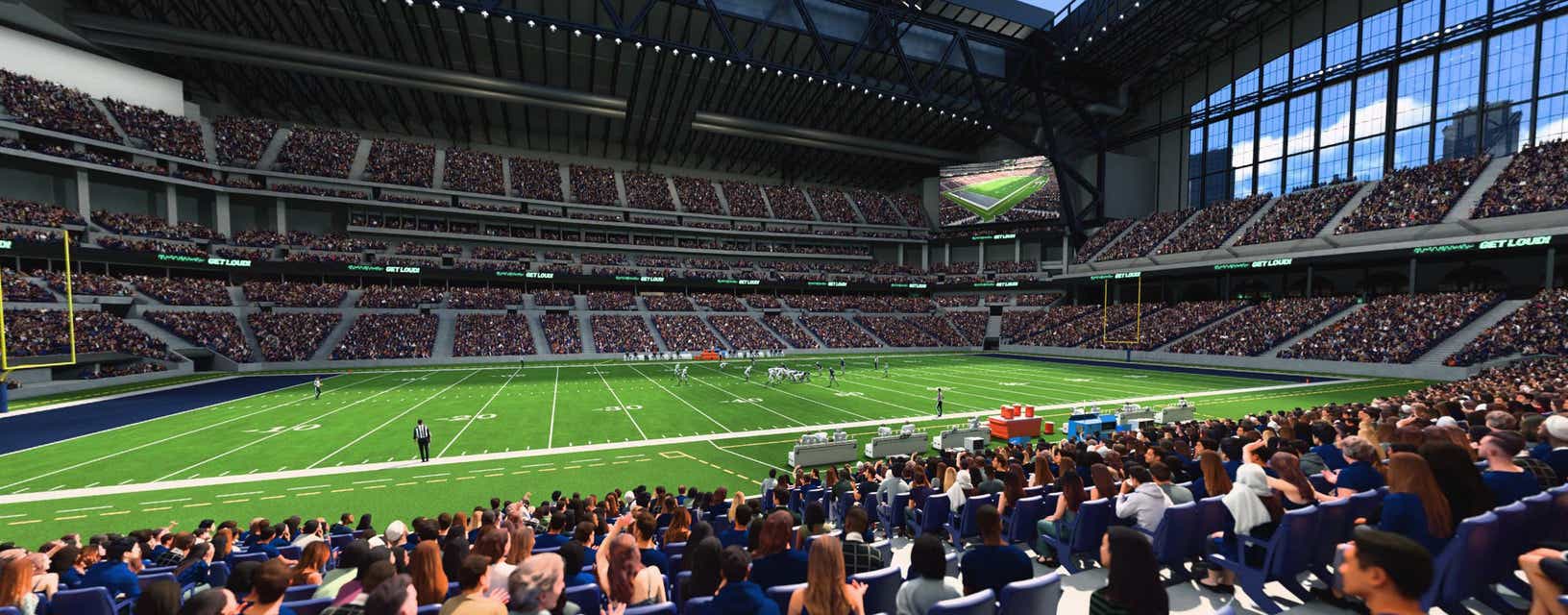 Seat view from Club III