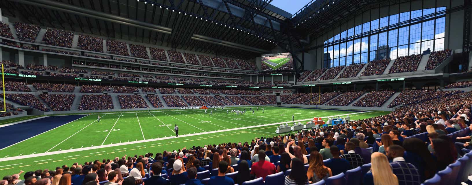 Seat view from Field Sideline