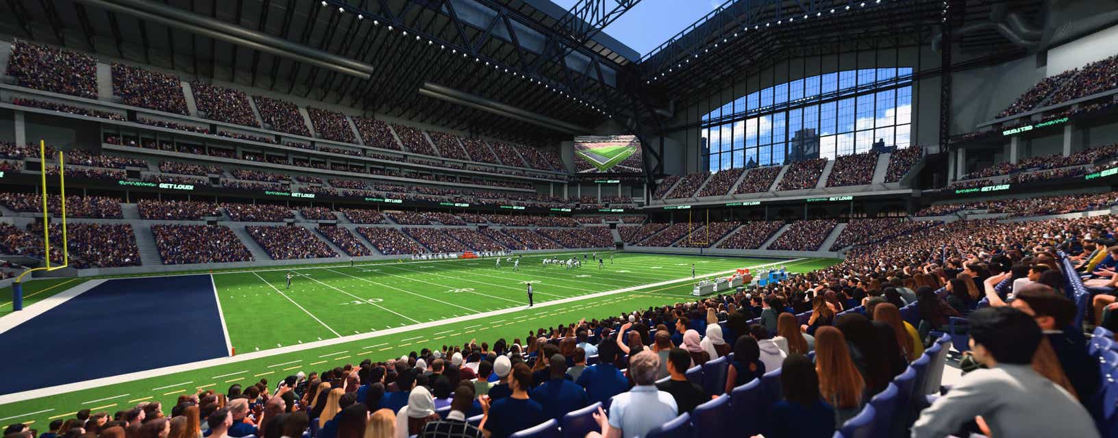 Seat view from Field Sideline