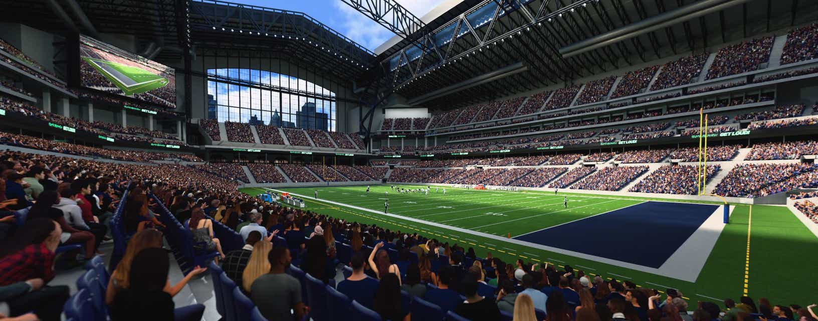 Seat view from Field Sideline
