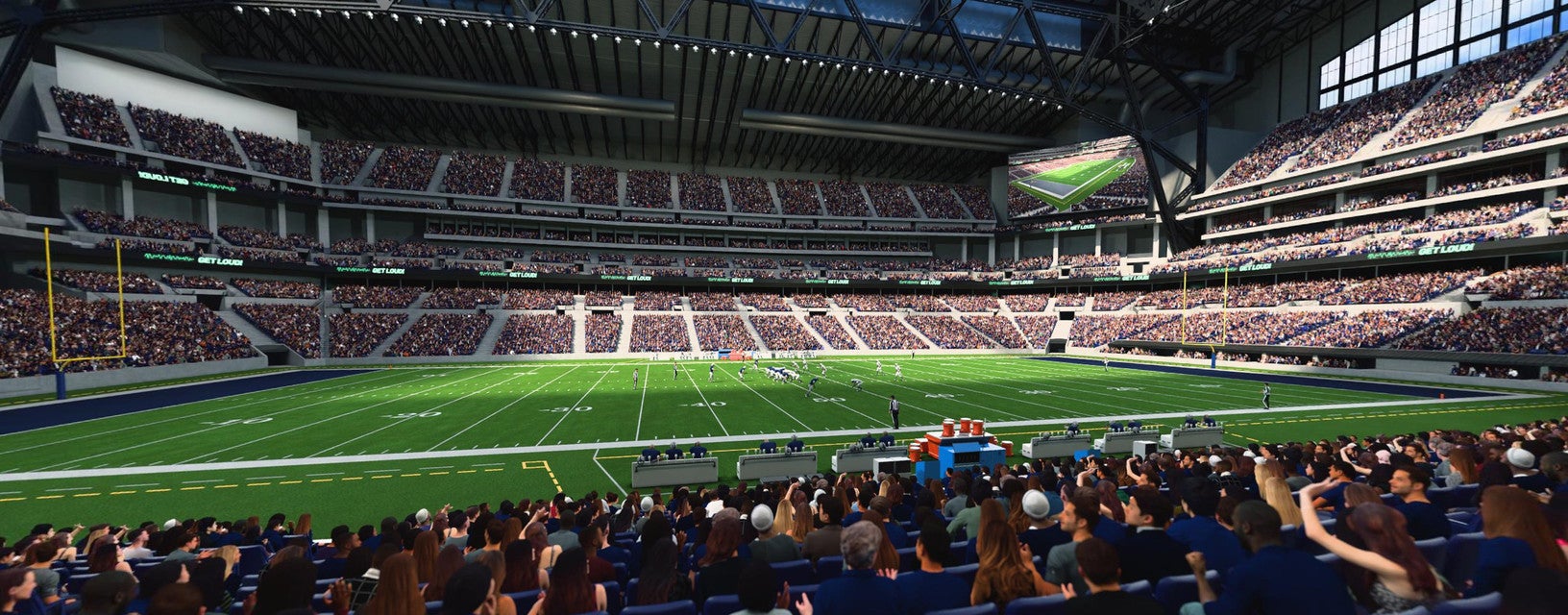 Seat view from Club I