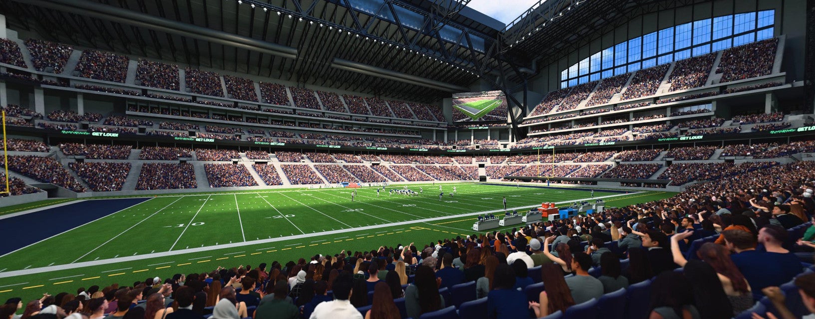 Seat view from Field Sideline
