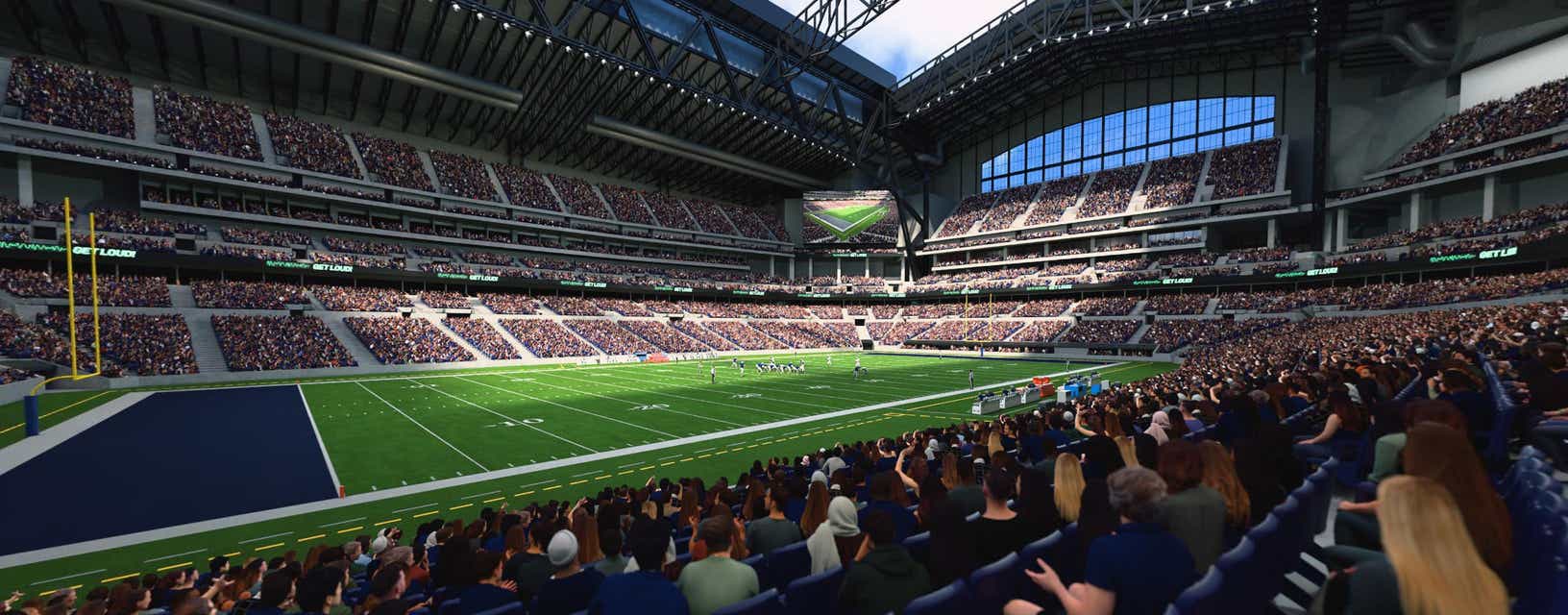 Seat view from Field Sideline