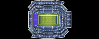 Seat view from Lower Endzone