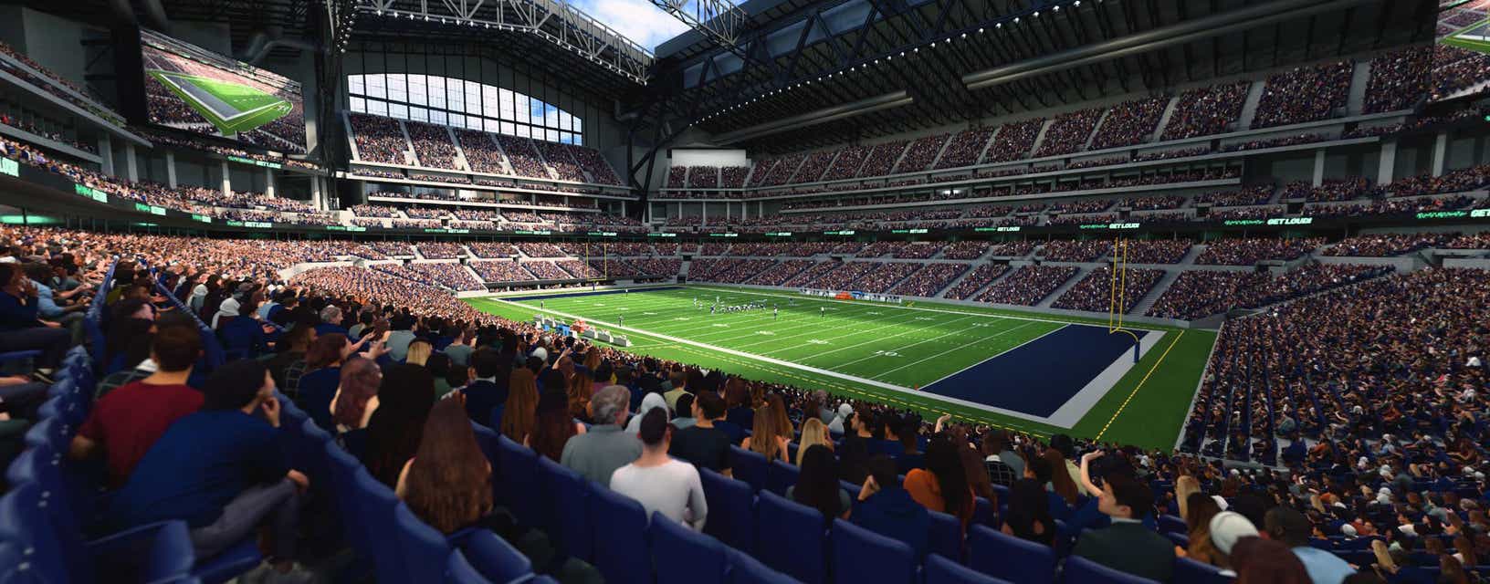 Seat view from Field Sideline