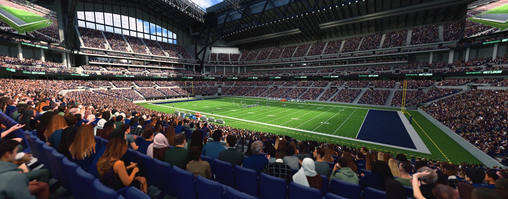 Seat view from Field Sideline