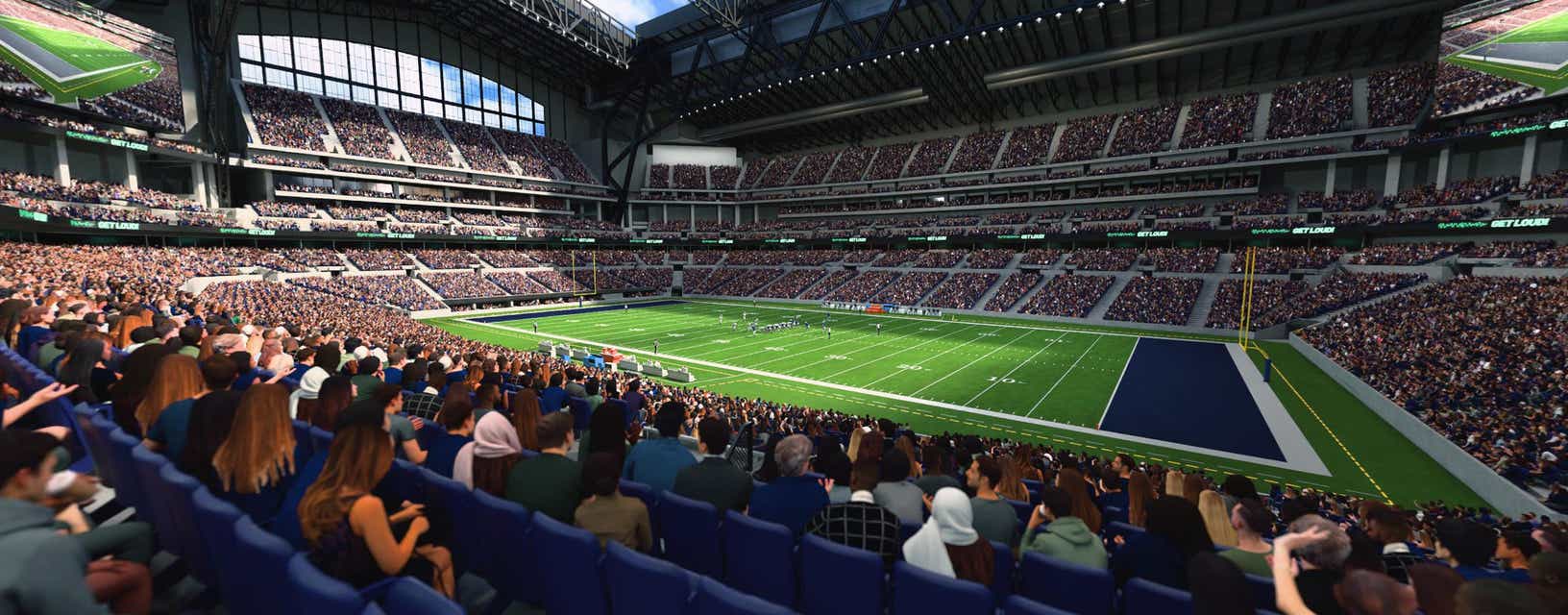 Seat view from Field Sideline