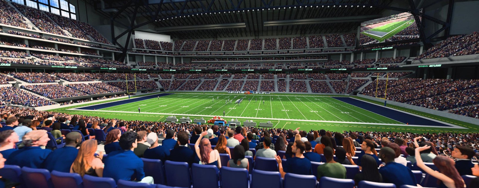 Seat view from Club I