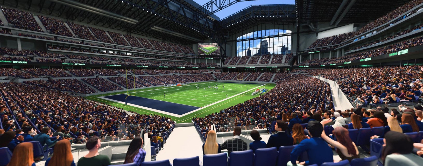 Seat view from Field Corner