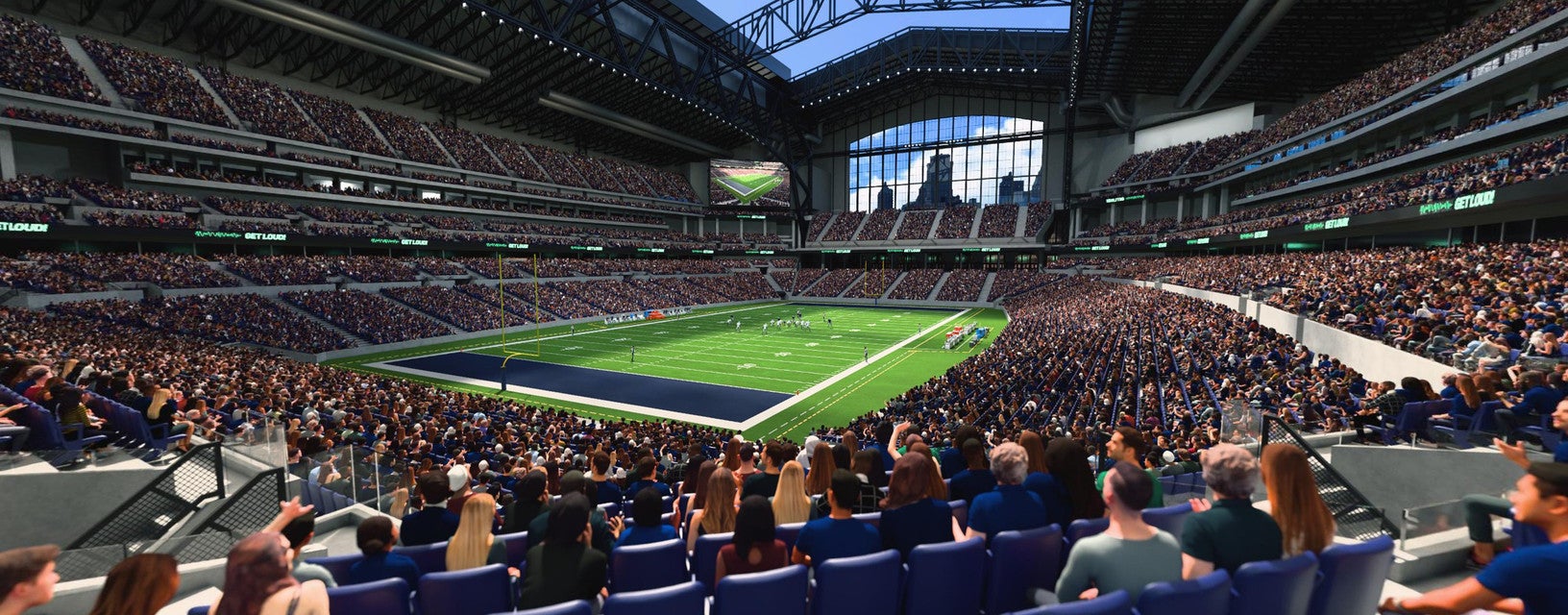 Seat view from Field Corner