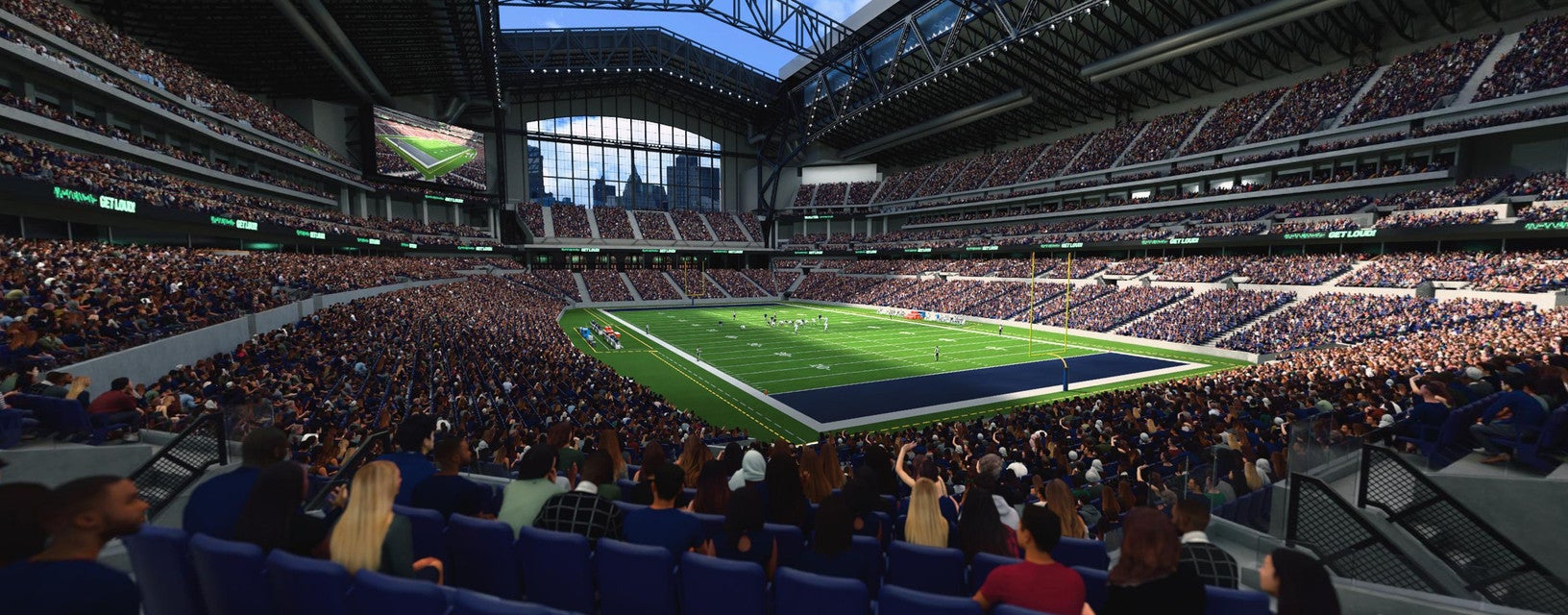 Seat view from Field Corner