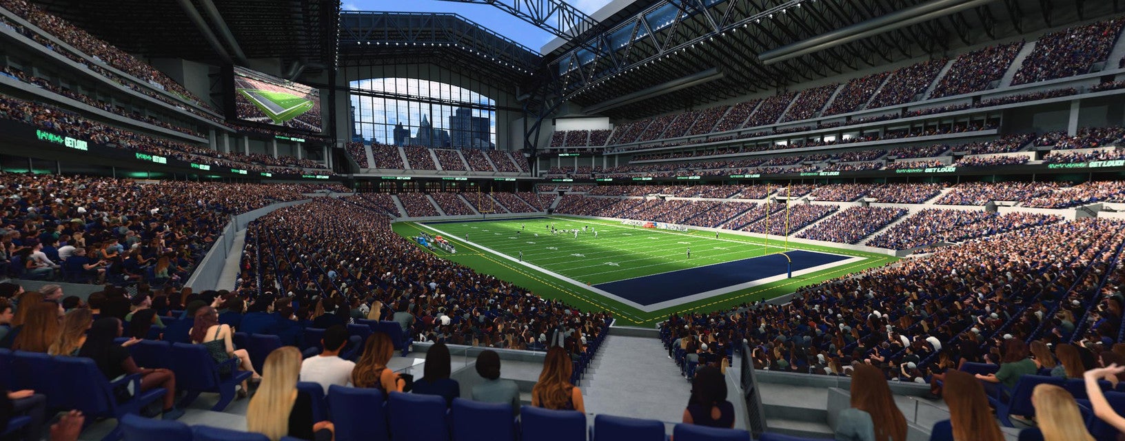 Seat view from Field Corner