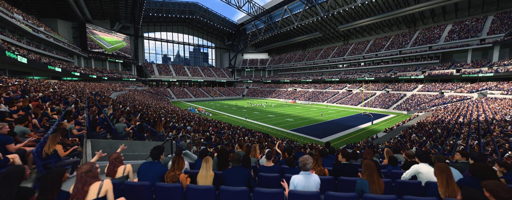 Seat view from Field Corner