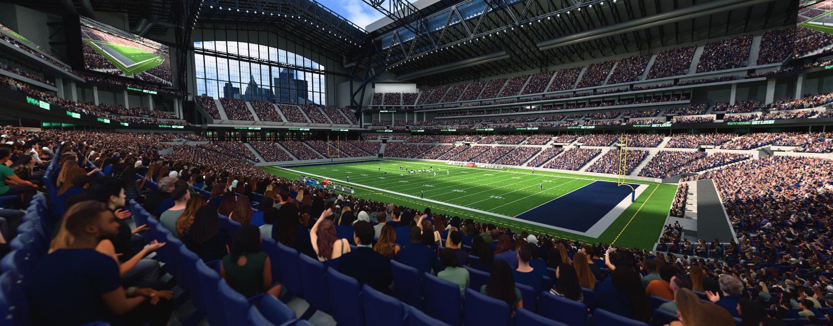 Seat view from Field Sideline