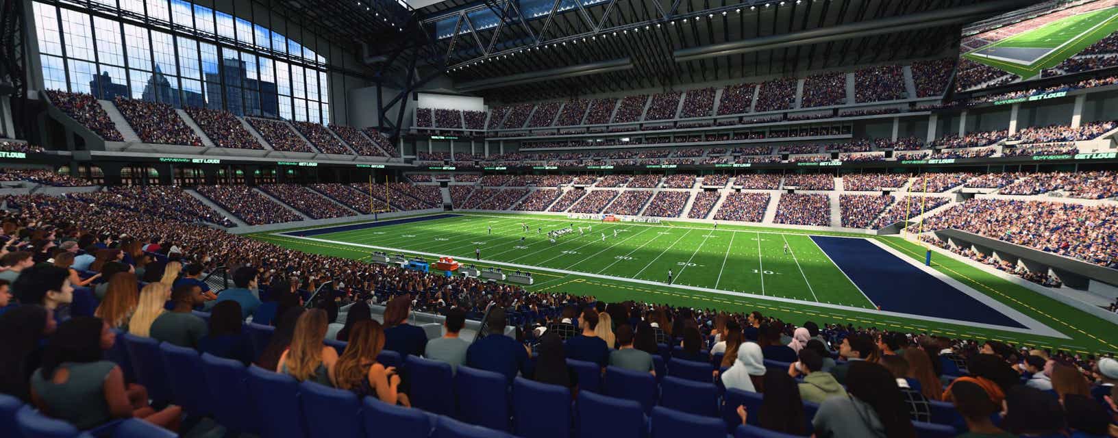 Seat view from Field Sideline