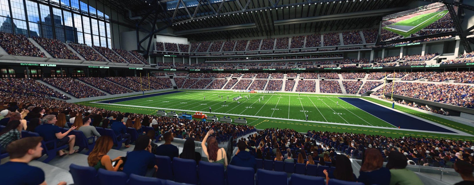 Seat view from Middle