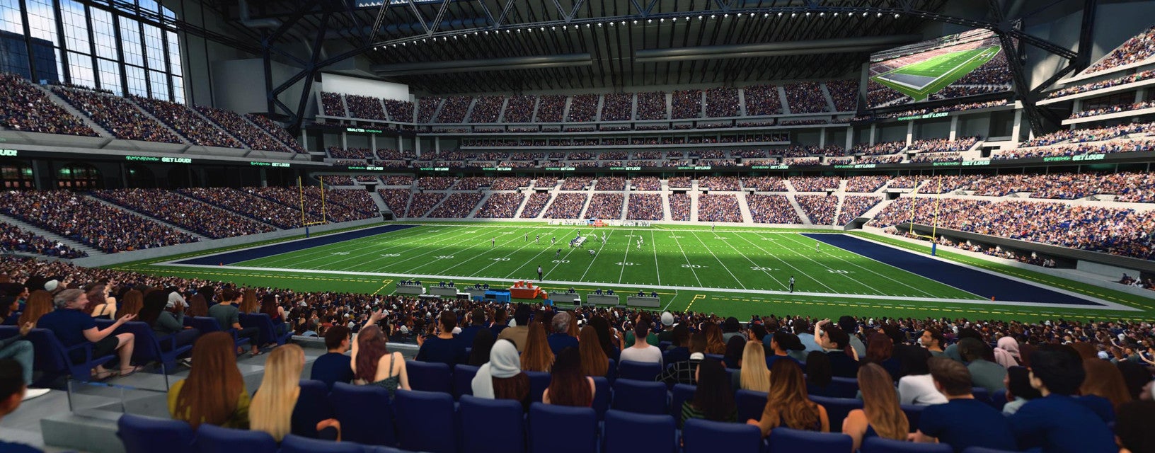 Seat view from Club I