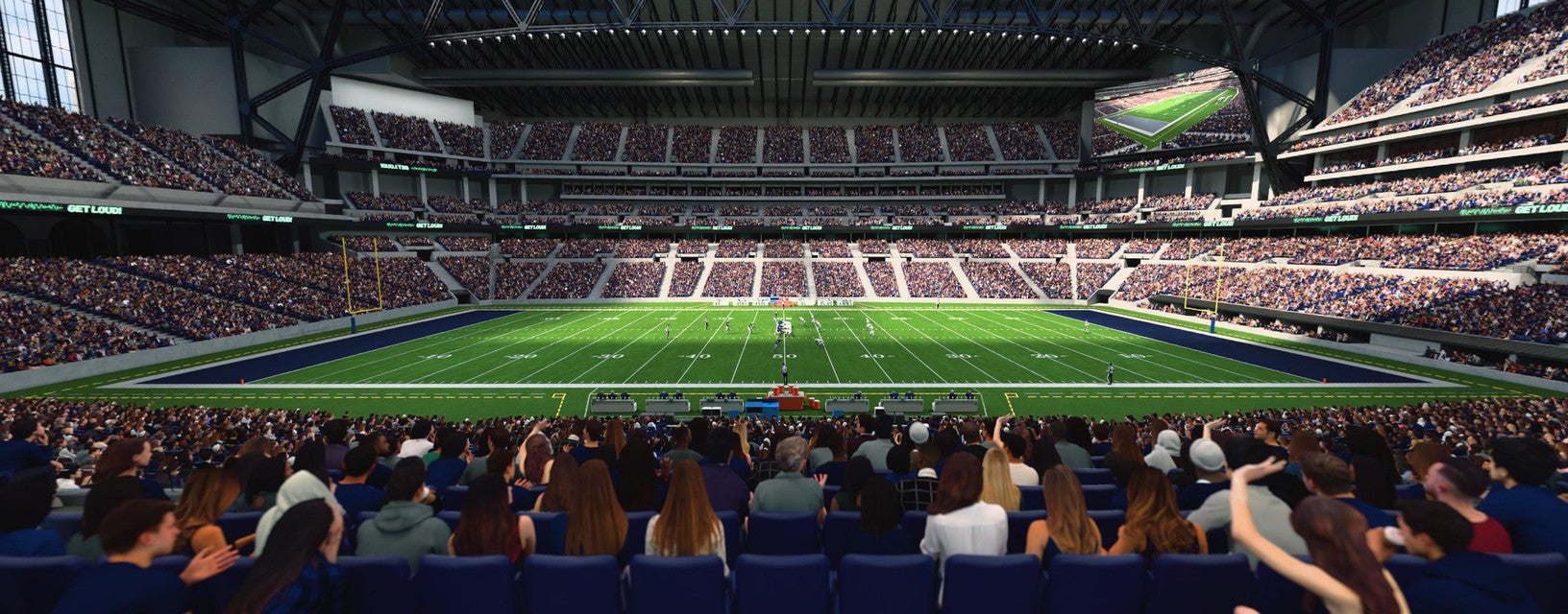 Seat view from Club I