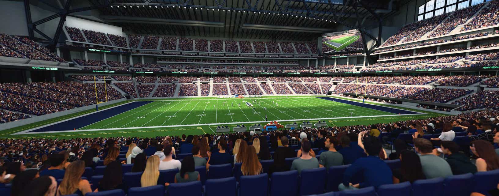 Seat view from Club I