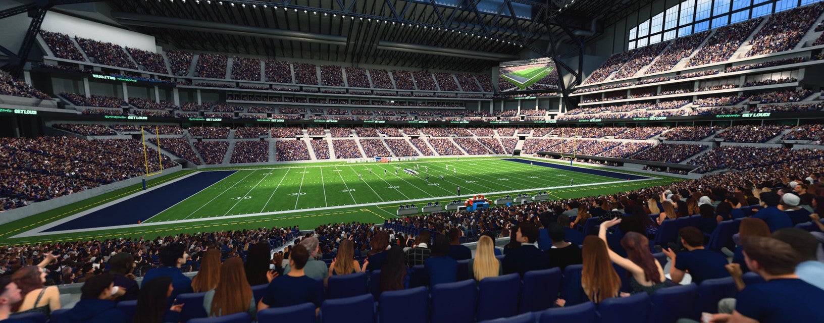 Seat view from Club III