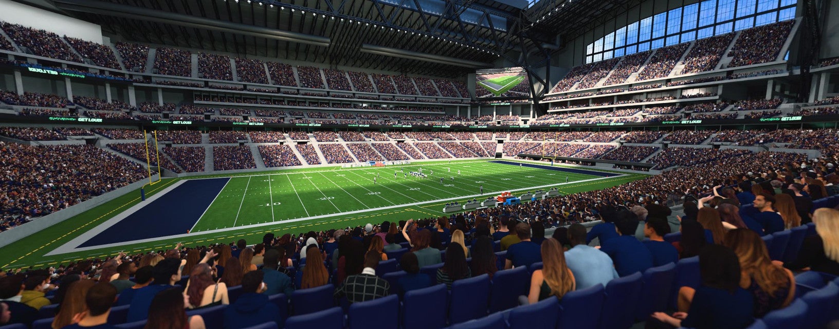 Seat view from Field Sideline