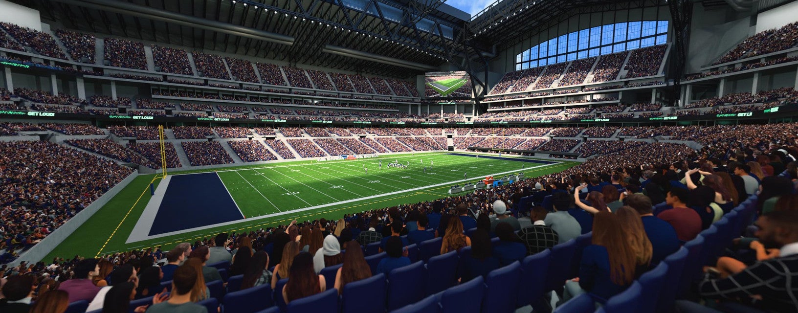 Seat view from Field Sideline