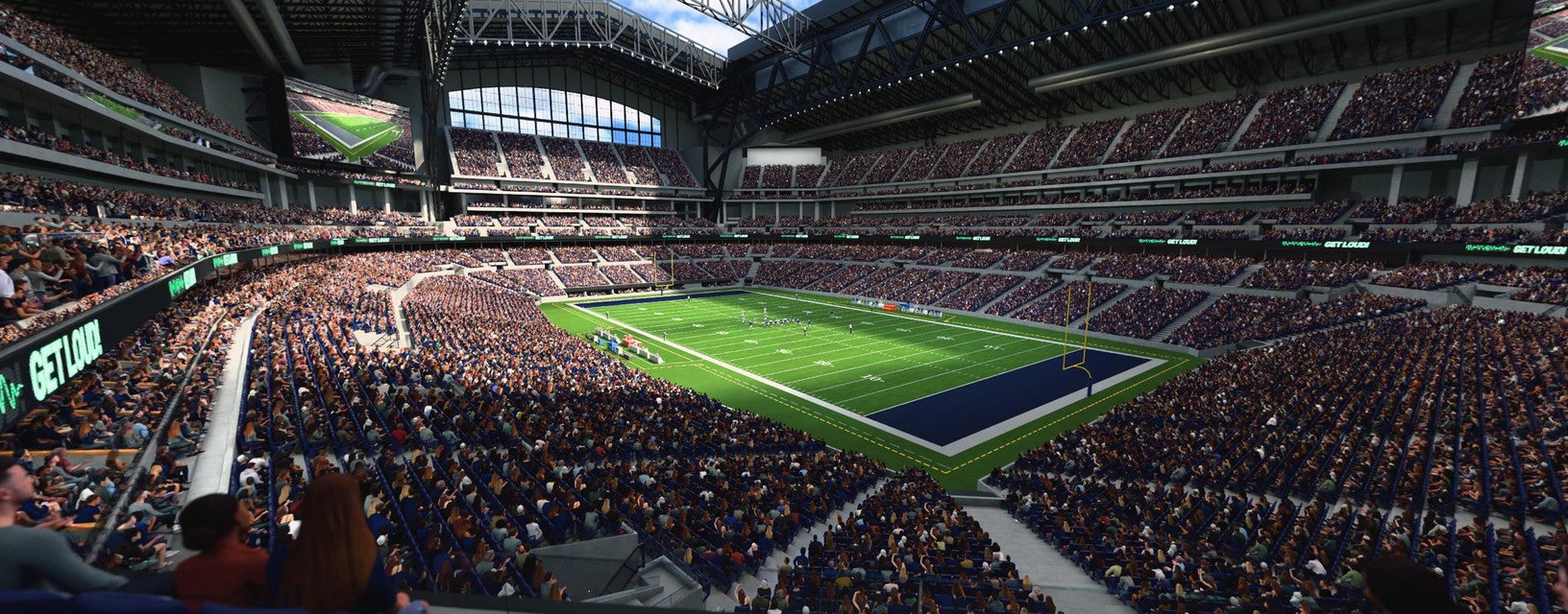 Seat view from Loge Corner