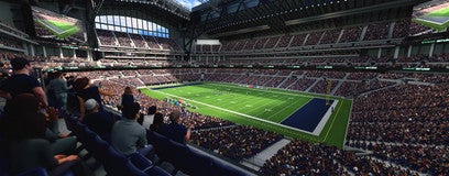 Seat view from Lower Loge