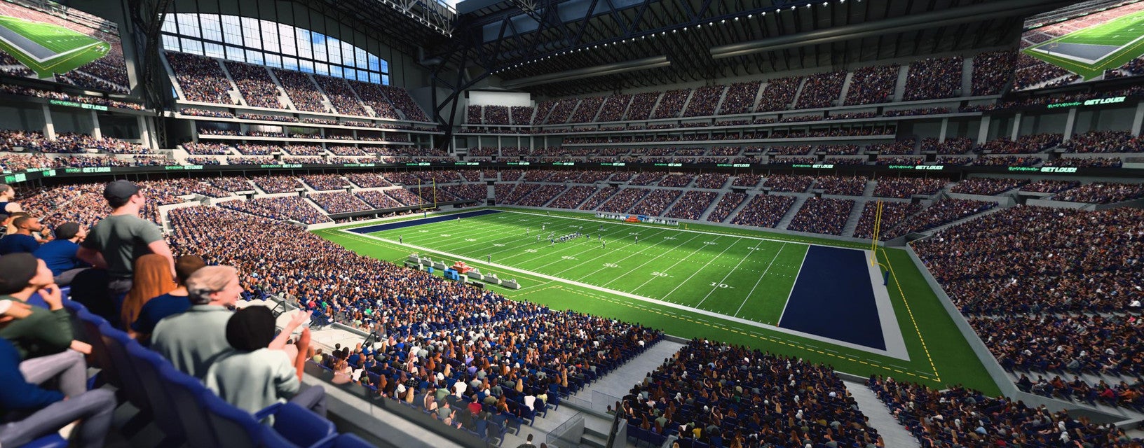 Seat view from Loge Sideline