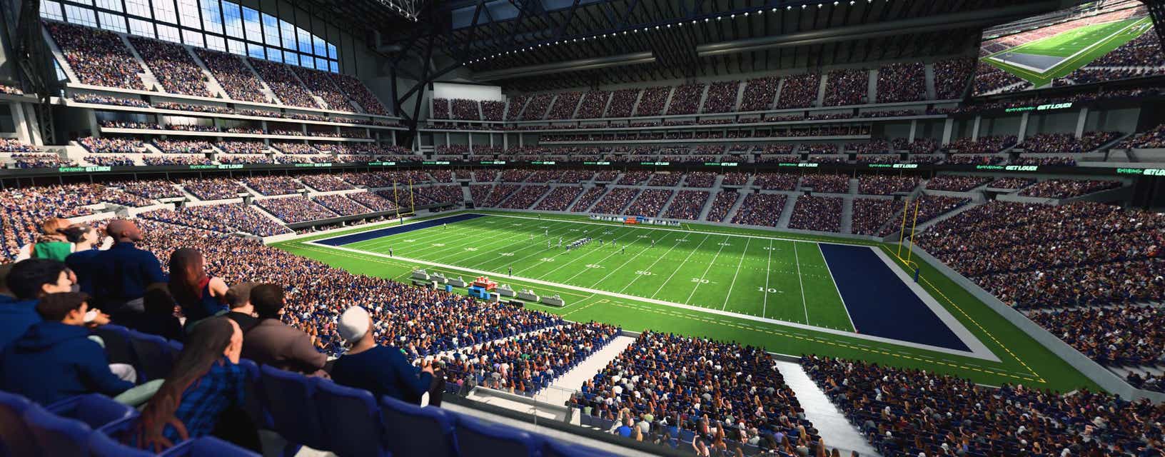 Seat view from Loge Sideline