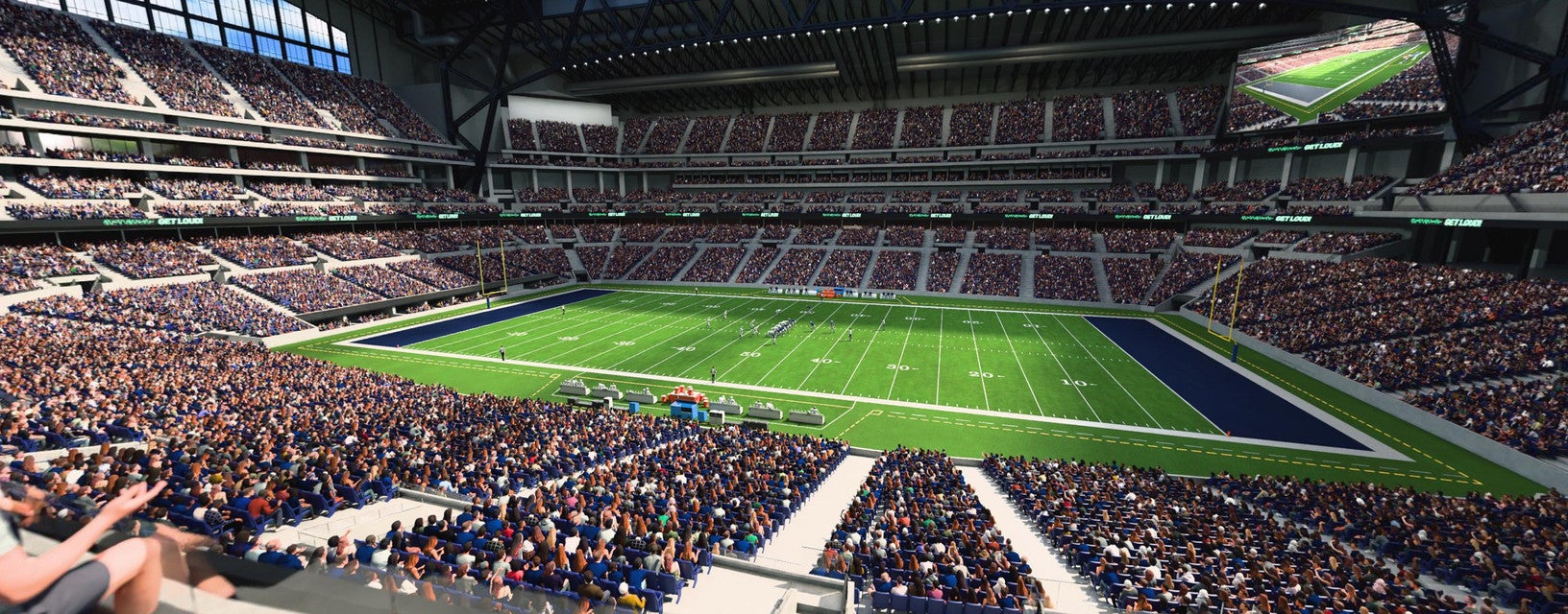 Seat view from Club III