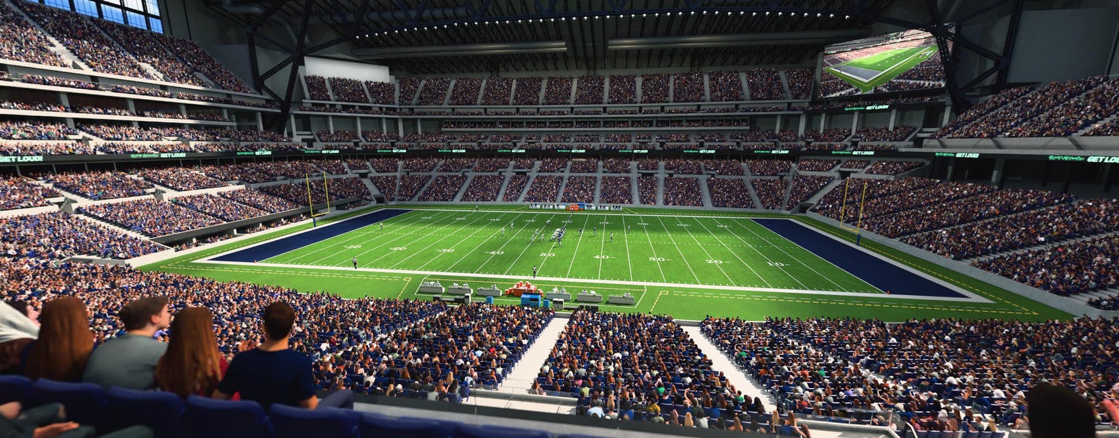 Seat view from Lower Loge