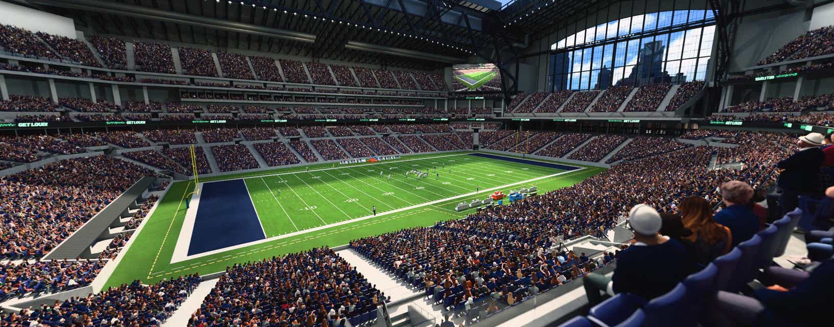 Seat view from Loge Sideline
