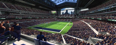 Seat view from Loge End Zone