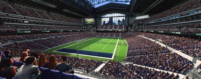 Seat view from Lower Loge