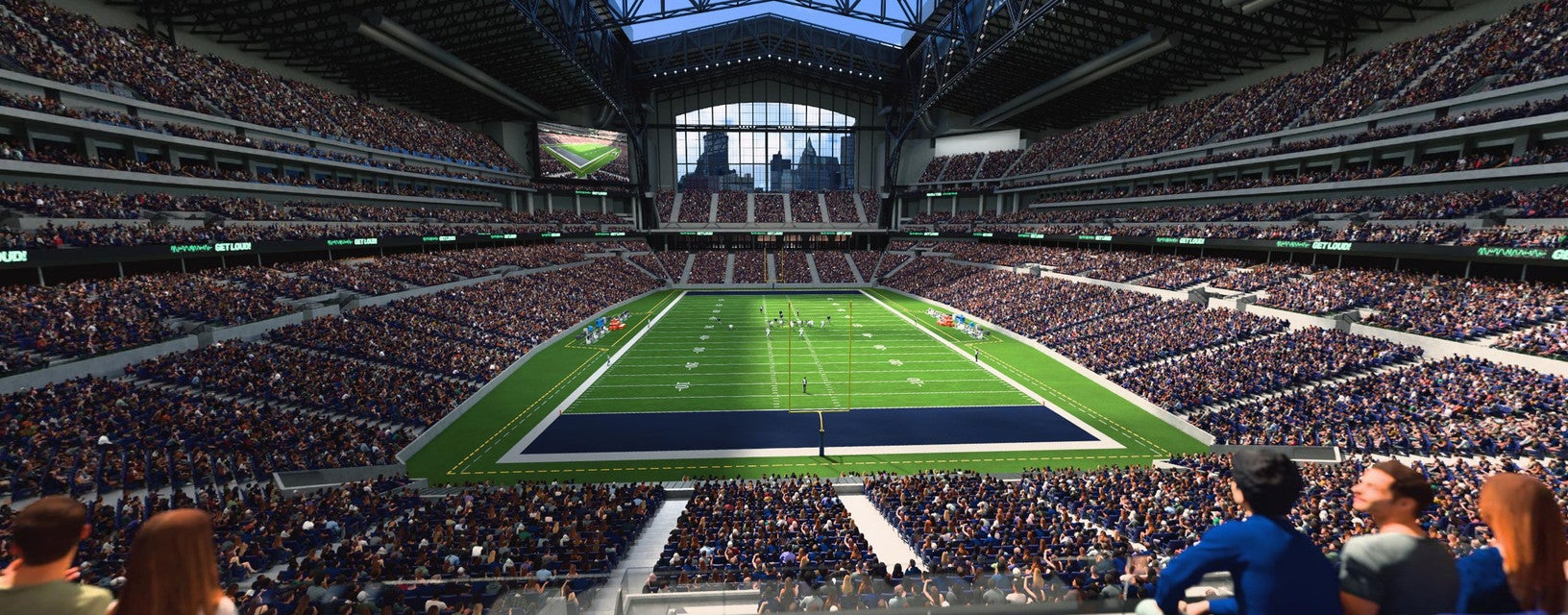 Seat view from Lower Loge