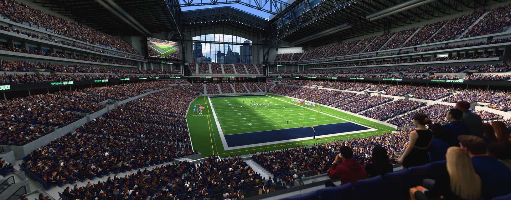 Seat view from Loge End Zone