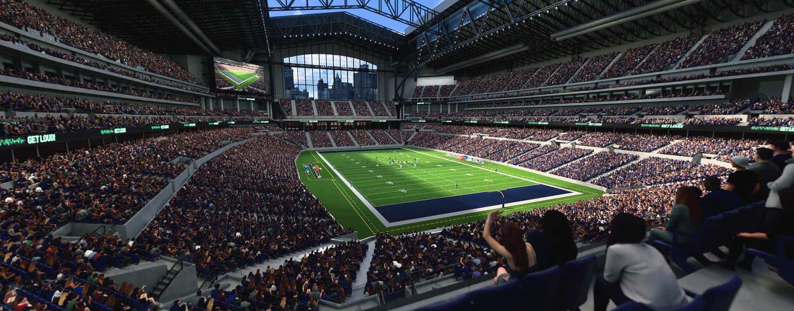 Seat view from Loge End Zone