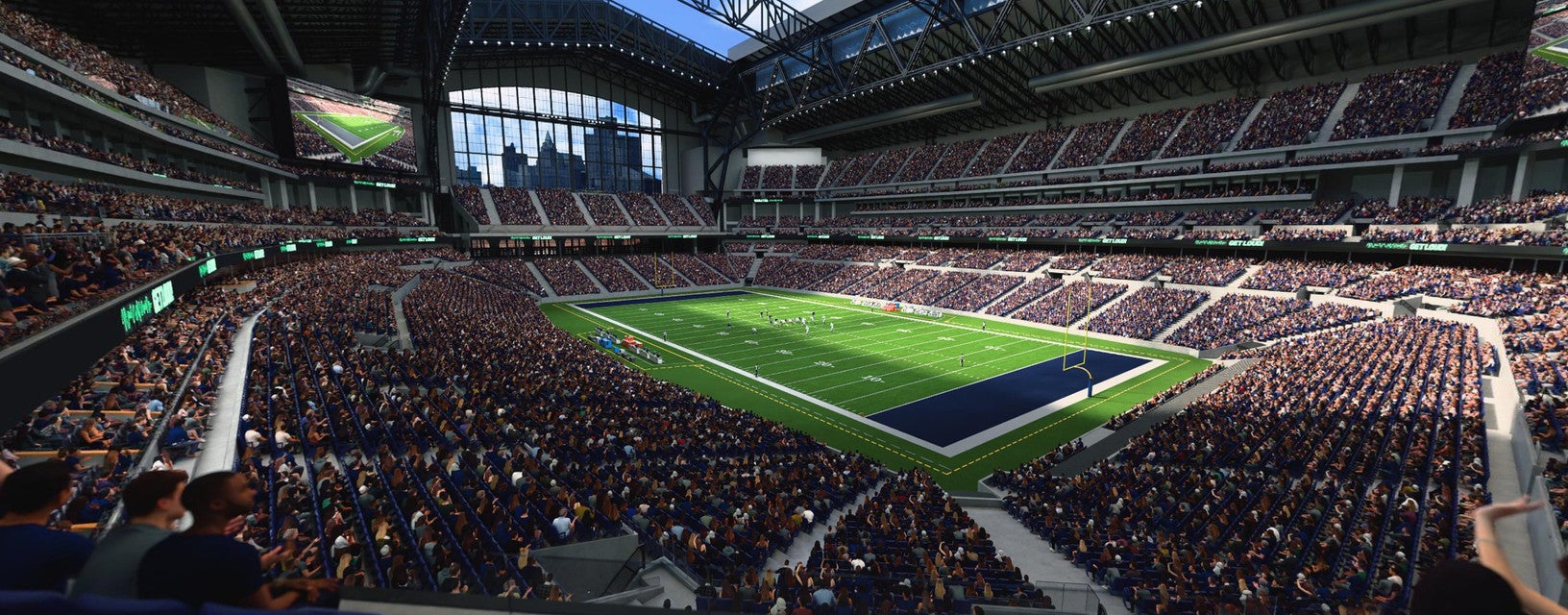 Seat view from Loge Corner