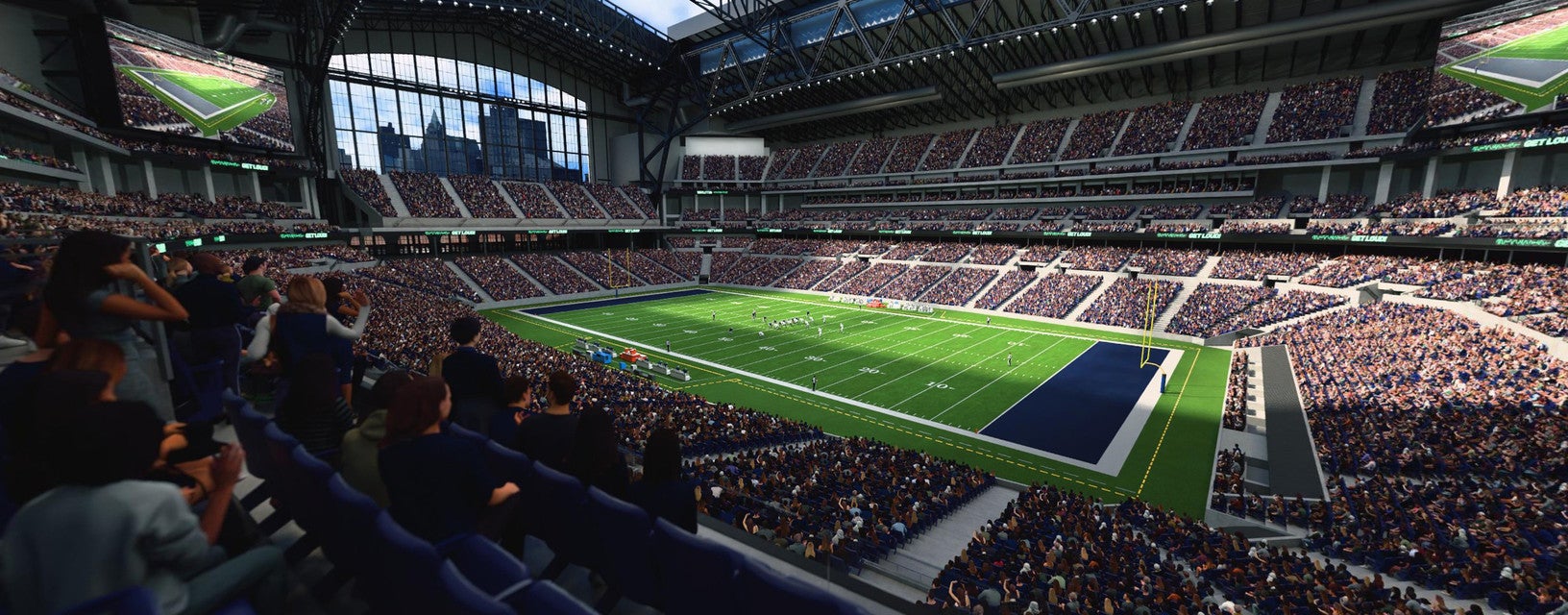 Seat view from Lower Loge