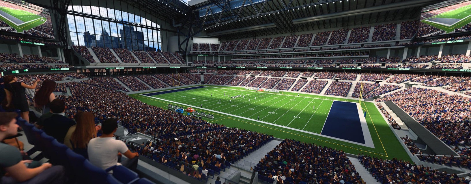 Seat view from Loge Sideline