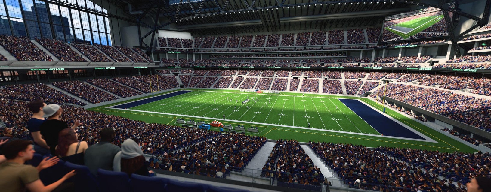 Seat view from Club III