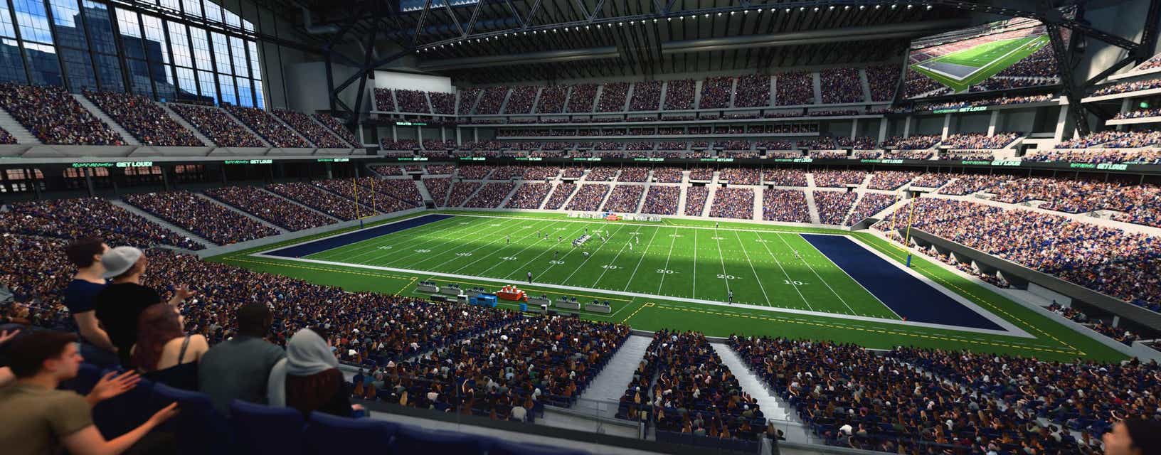 Seat view from Club III