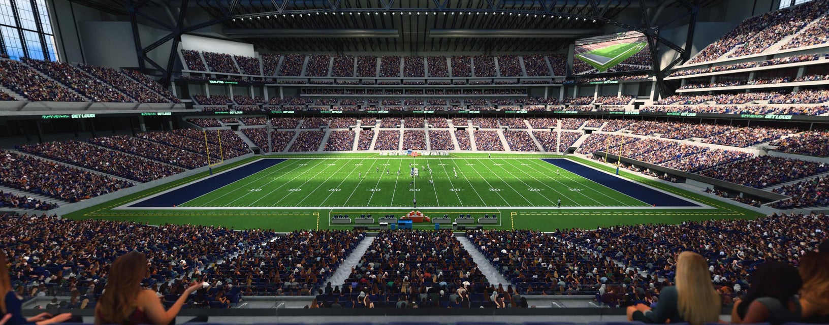 Seat view from Club II
