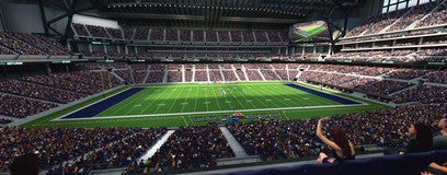 Seat view from Lower Loge